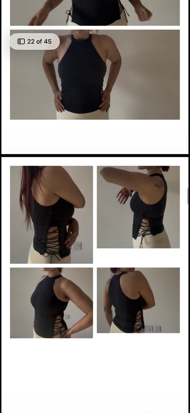 lace corset. (top).